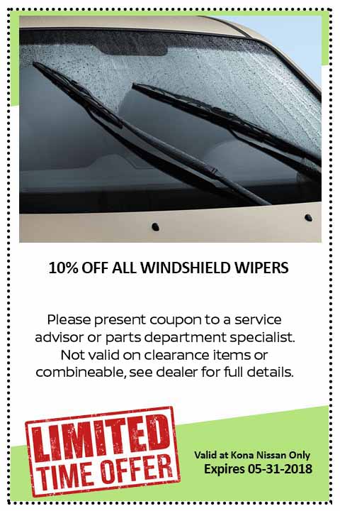 oil change coupon kona nissan hawaii
