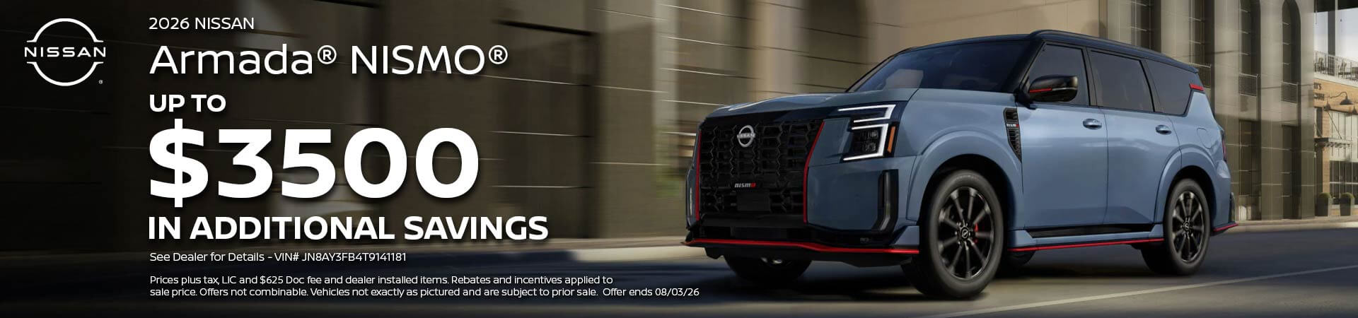 2026 Nissan Armada Nismo