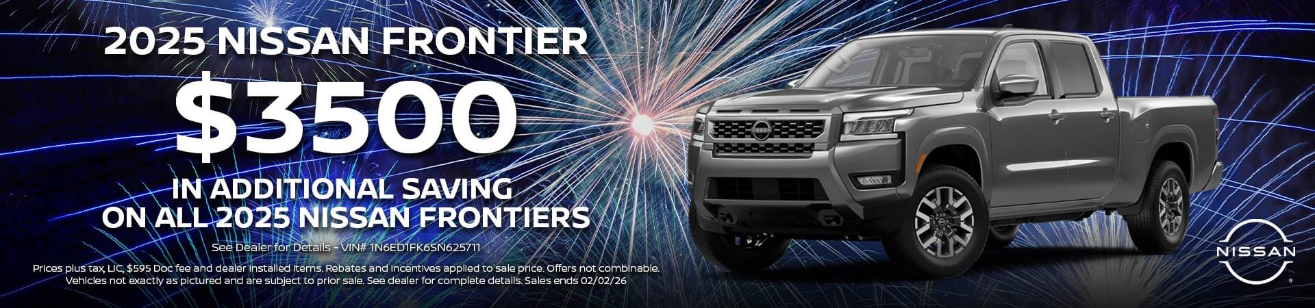 2025 Nissan Frontier