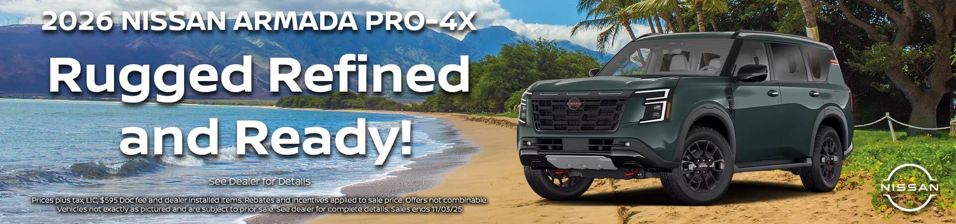 2026 Nissan Armada PRO-4X