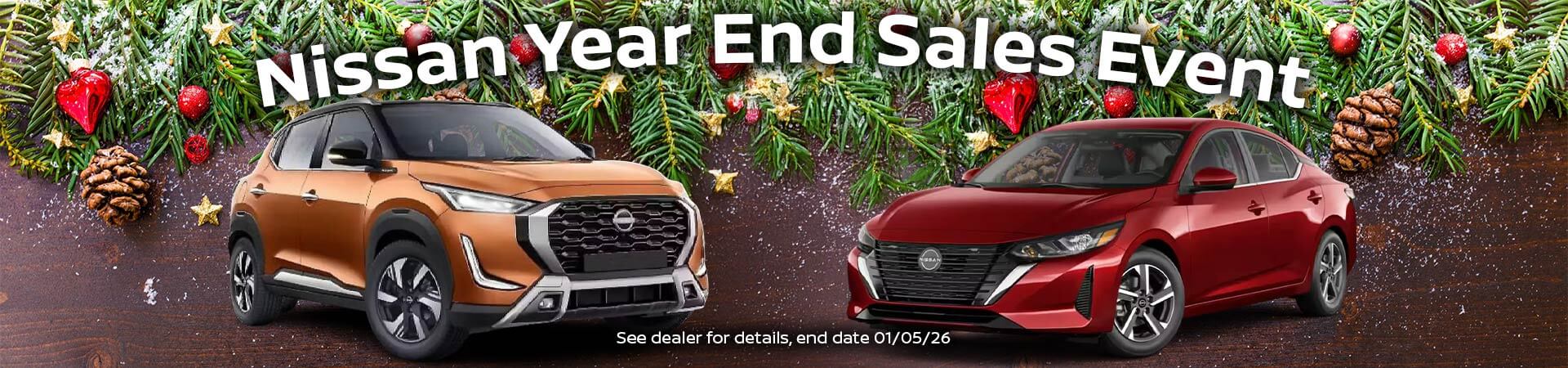 Sentra and Kicks End Of Year Sales Event